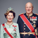 Deres Majesteter Kongen og Dronningen. Foto: Jørgen Gomnæs, Det kongelige hoff